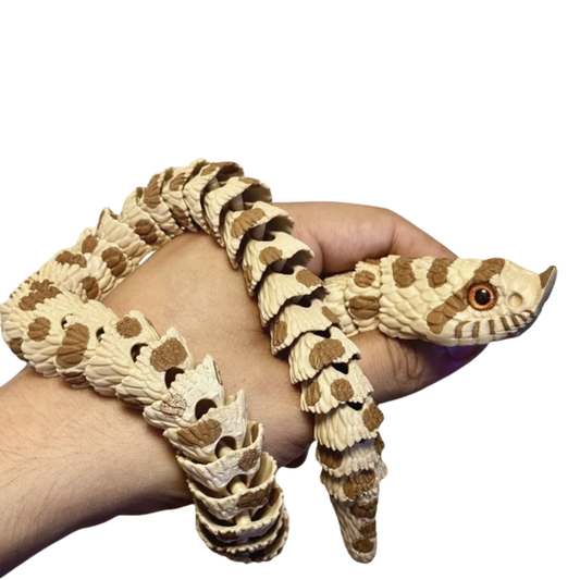3D Printed Articulated Hognose Snake