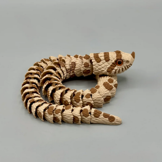 3D Printed Articulated Hognose Snake